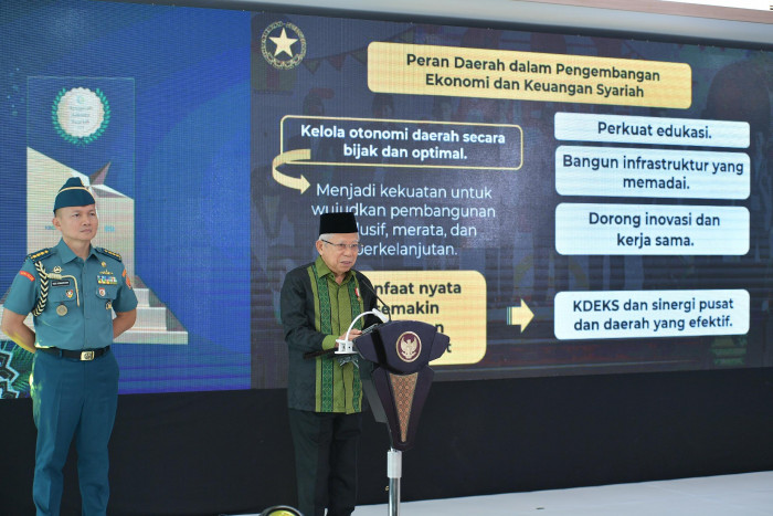 Wapres Optimis Keuangan Syariah Berperan Penting untuk Indonesia Emas 