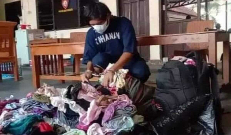 Tukang Siomai Pencuri Spesialis Celana Dalam Perempuan di Semarang Ditangkap