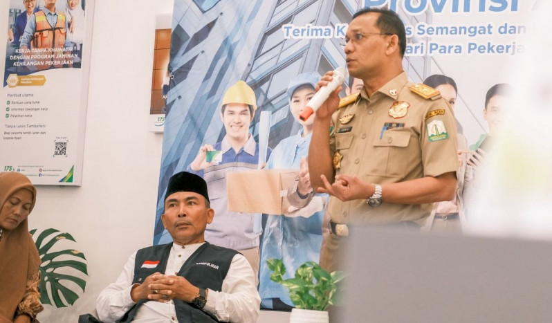 Pj Gubernur Aceh Terbitkan Qanun Pastikan Pekerja Terlindungi BPJS Ketenagakerjaan