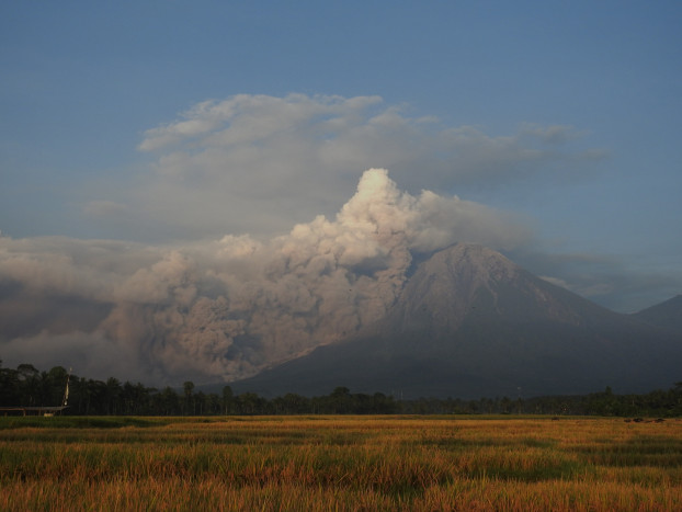 Gunung Semeru Kembali Erupsi Selasa Pagi,  Letusan Abu Vulkanik Setinggi 600 Meter
