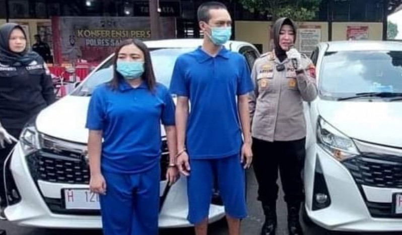 Suami Istri Tersangka Penggelapan 60 Mobil Ditangkap di Lampung