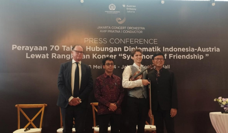 Symphony of Friendship Rayakan 70 Tahun Hubungan Diplomatik Indonesia-Austria