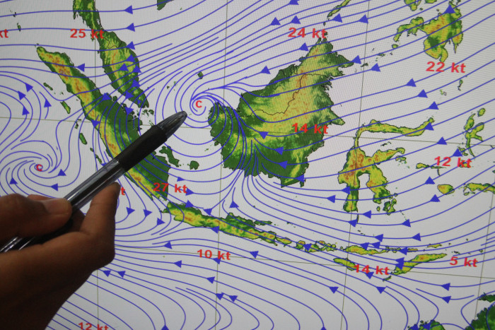 Prakiran Cuaca Hari Ini, Sejumlah Kota Besar Hujan Disertai Angin Kencang