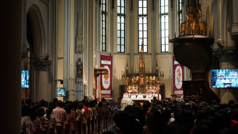 Dipimpin Kardinal, Perkumpulan Strada Rayakan Misa Syukur HUT ke 100 Tahun