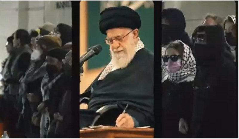 Surati Mahasiswa AS Pro Palestina, Khamenei: Kalian Mulai Perjuangan Terhormat