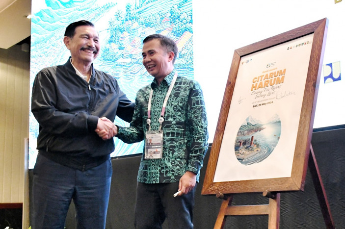 Buku Citarum Harum Diluncurkan Pada WWF Ke-10 di Bali
