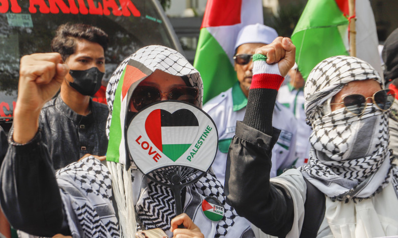 Warga Maroko Pro-Palestina Kecam Kerja Sama dengan Israel