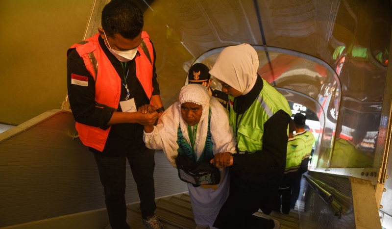 Garuda Klaim Rampungkan Penerbangan Haji Embarkasi Lombok Tepat Waktu