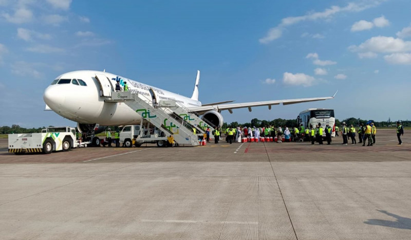 Mitigasi Keterlambatan Penerbangan Haji, Garuda Sediakan Armada Cadangan