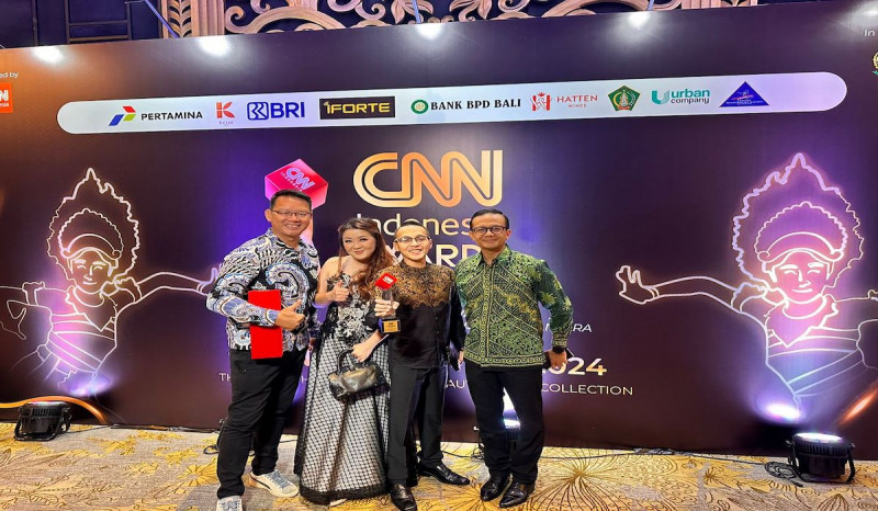 Varuna Bali Meraih Penghargaan di CNN Indonesia Awards 2024