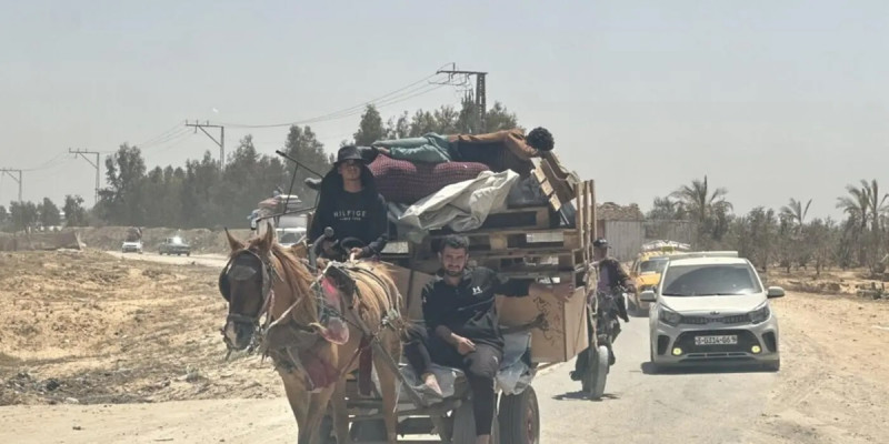 Hampir 1 Juta Orang Mengungsi dari Rafah