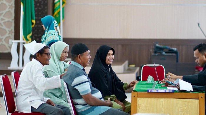 Kemensos Gelar Isbat Nikah 176 Pasangan Lanjut Usia di Aceh Utara