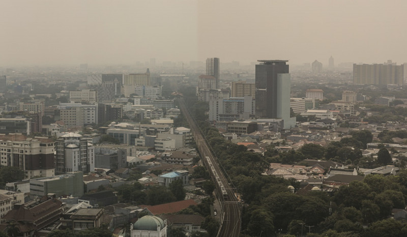 Senin Pagi, Kualitas Udara Jakarta tidak Sehat