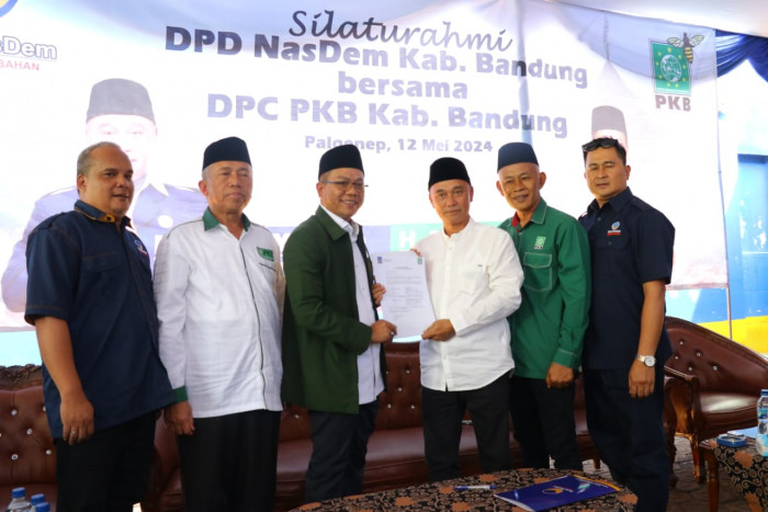 NasDem Kabupaten Bandung Berkoalisi dengan PKB Usung Dadang Supriatna