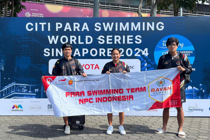 Pararenang Indonesia Raih Satu Perunggu di Para Swimming World Series Singapore 2024