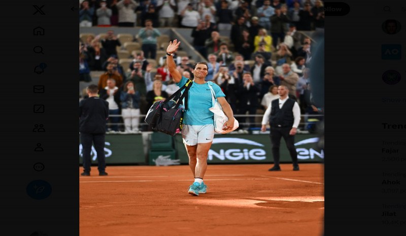 Demi Tampil di Olimpiade Paris 2024, Rafael Nadal Mengaku Siap Absen di Wimbledon