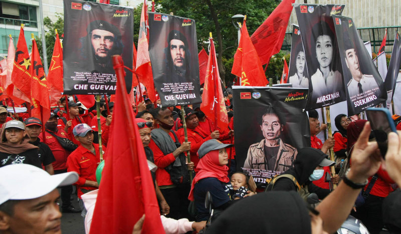 Polri Komitmen Perjuangkan Hak dan Jamin Perlindungan Buruh