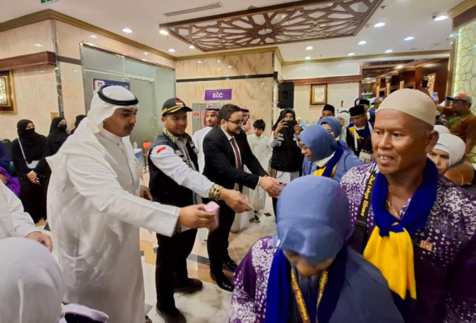 Jemaah Haji Diberangkatkan dari Hotel Abraj Taba Menuju Bir Ali