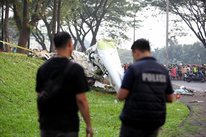 Polisi Bakal Panggil Pihak Klub Terkait Pesawat Latih yang Jatuh di Tangerang Selatan