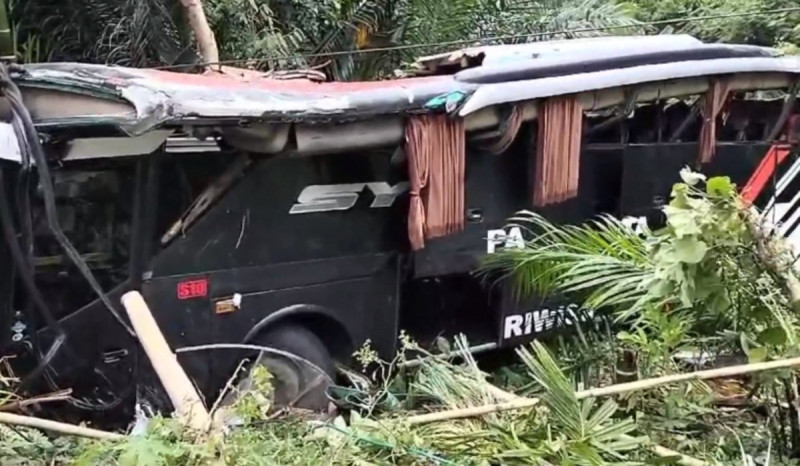 Korban Kecelakaan Bus Pariwisata di Lampung Masih dalam Perawatan Intensif