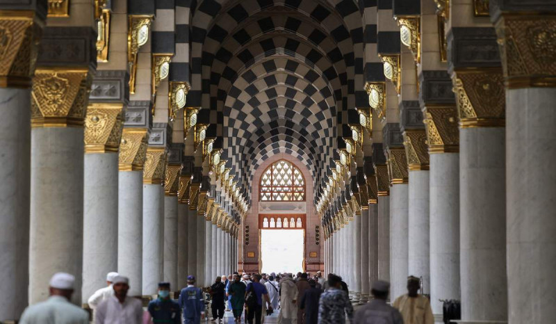 Tips bagi Jemaah Haji agar Tidak Tersesat saat Beribadah di Masjid Nabawi