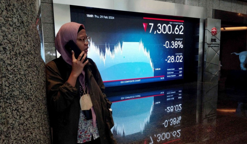 IHSG 21 Mei Ditutup Turun Seiring Bursa Asia Melemah