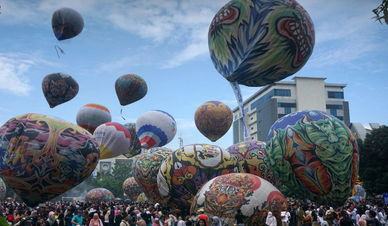 Festival Balon Udara UMP 2024 Disambut Meriah Ribuan Pengunjung