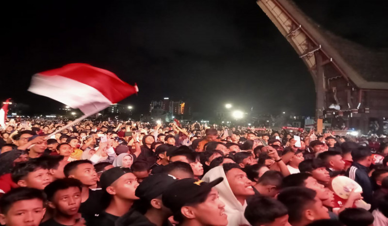 Pemkot Makassar Gelar Nobar Indonesia vs Irak di 4 Titik