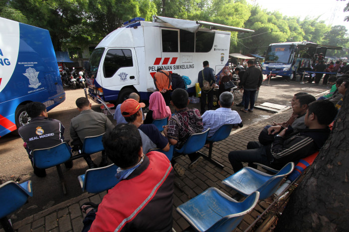 Lima Lokasi Gerai SIM Keliling yang Buka di Jakarta Hari ini