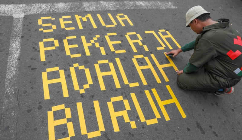 Istana Tepis Jokowi Menghindari Demo Buruh di Jakarta