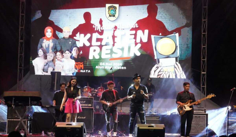 Tasyakuran Raih Kembali Piala Adipura, Pemkab Klaten Gelar Konser Musik