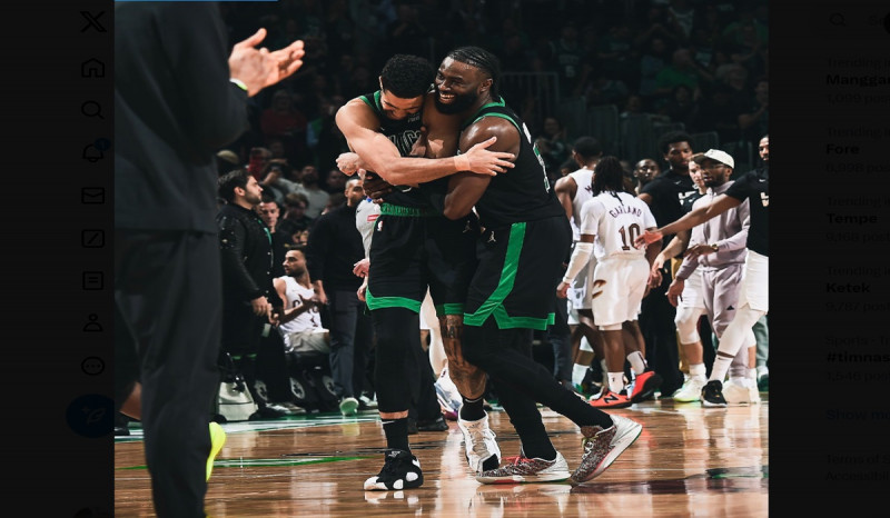 Boston Celtics vs Cleveland Cavaliers, Celtics Melaju ke Final Wilayah Timur