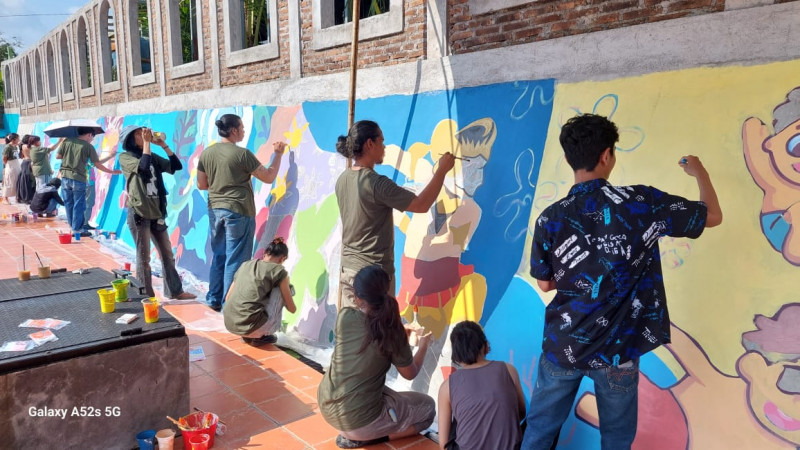 Fakultas Seni Rupa dan Desain IKJ dan ISI Surakarta Kolaborasi Pengabdian Masyarakat di Jateng