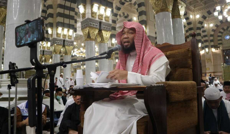 Ada Kajian Rutin Berbahasa Indonesia, Pintu 19 Masjid Nabawi Jadi Favorit Jemaah Haji