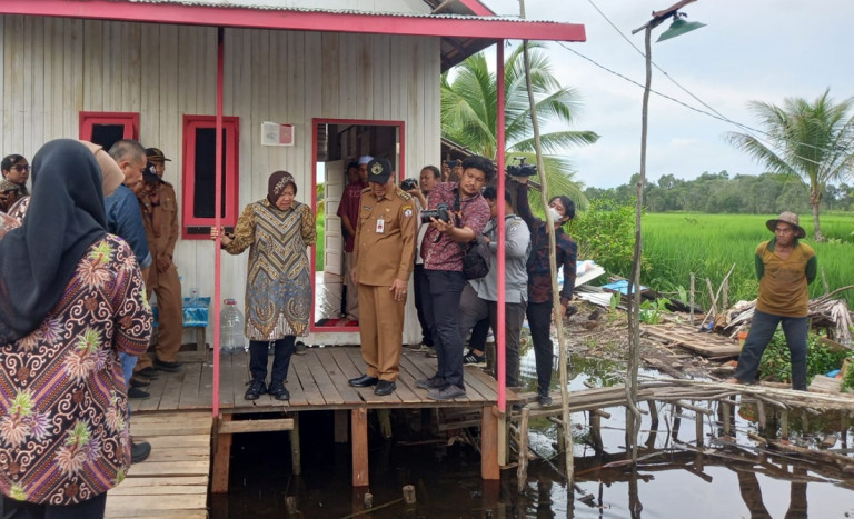 Kemensos Bantu Atasi Masalah Air Bersih dan Kasus Pasung di Kabupaten Barito Kuala