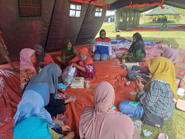 Pipa BBM di Tuban Bocor, Pendampingan Warga di Pos Pengungsi Terus Dilakukan