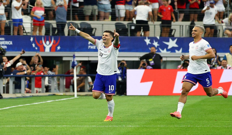 Christian Pulisic Pimpin Amerika Serikat Tekuk Bolivia di Copa America