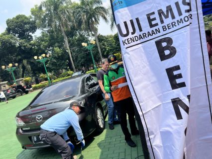  Jaga Kualitas Udara, Dinas LH Kota Tangerang Gelar Uji Emisi Gratis