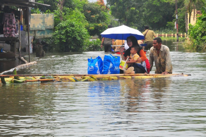 Hujan Lebat dan Debit Air Sungai Naik, 138 Warga Pabalutan Mengungsi