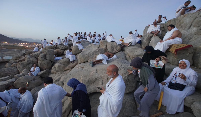 Hari Ini Seluruh Jemaah Haji Laksanakan Wukuf di Arafah