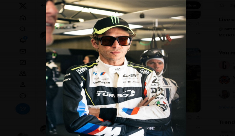 Lakoni Debut di Balapan Ketahanan Le Mans, Valentio Rossi Bertekad Jadi yang Tercepat