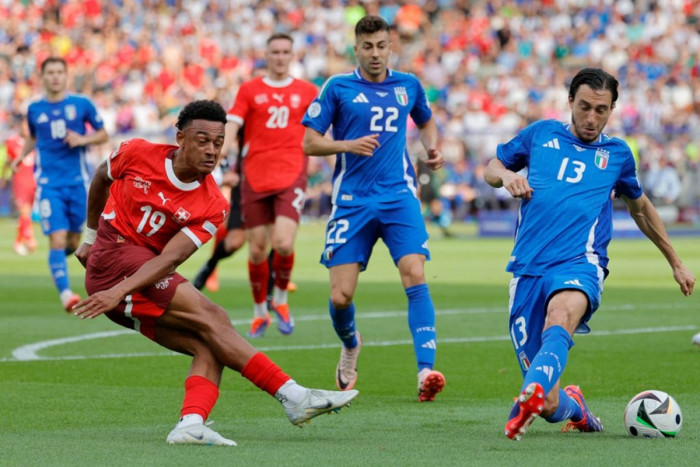 Swiss vs Italia: Swiss Melaju ke Perempat Final Usai Kalahkan Italia 2-0