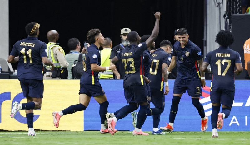 Kalahkan Jamaika, Ekuador Bukukan Kemenangan Pertama di Copa Amerika