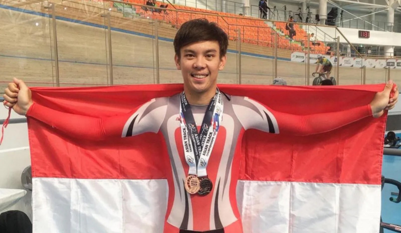 Pembalap Sepeda Indonesia Bernard van Aert Kejar Medali di Olimpiade Paris 2024