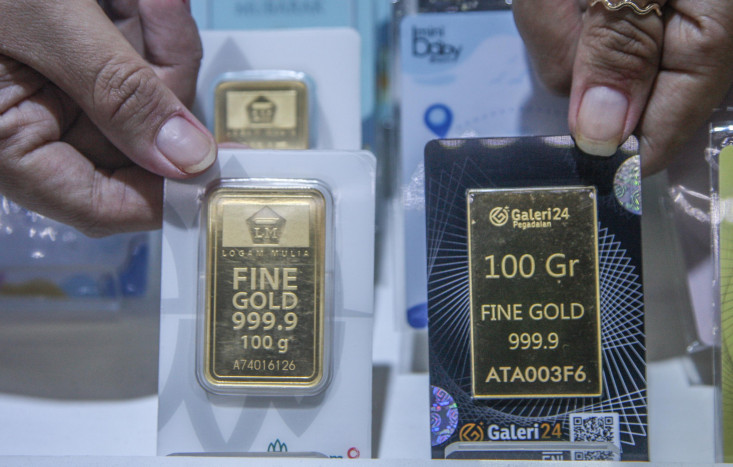Harga Emas Antam Hari ini Naik Rp10.000 Menjadi Rp1,360 Juta per gram