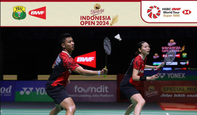 Dejan/Gloria Dihentikan Pasangan Thailand di Perempat Final Indonesia Terbuka