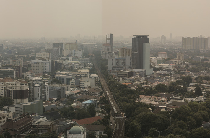  Jumat Pagi, Kualitas Udara Jakarta Terburuk Keempat di Dunia
