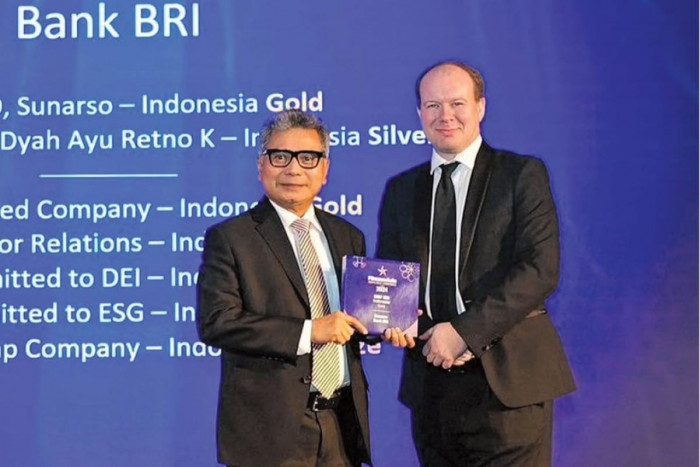 11 Penghargaaan Disabet BRI pada The Finance Asia Awards 2024