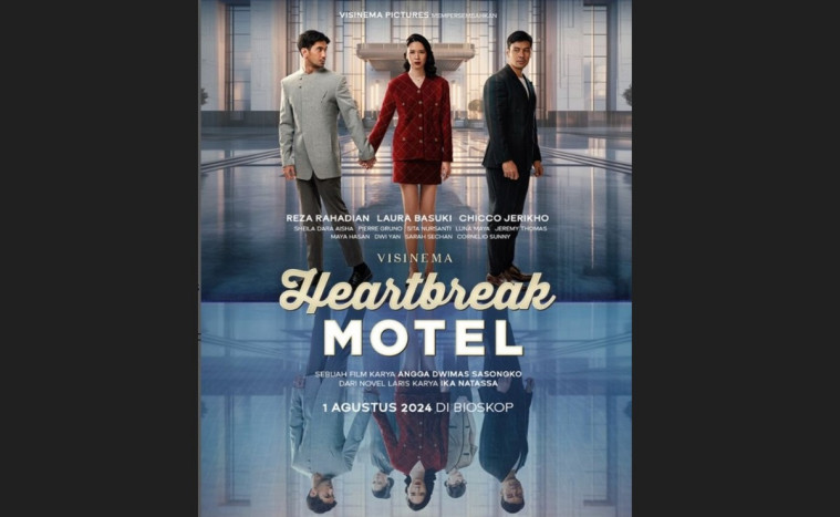 Film Heartbreak Motel Rilis Teaser Trailer, Bawa Cinta Segitiga Laura Basuki, Reza Rahadian, dan Chicco Jerikho