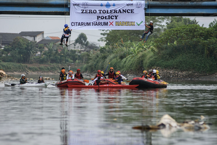 Pemprov Jabar Tingkatkan Kebersihan Sungai Citarum